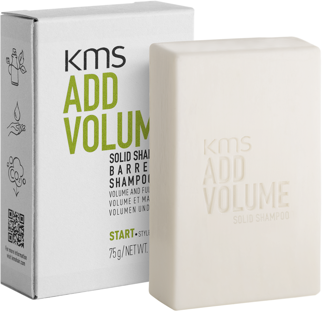 KMS Add Volume Solid Shampoo Bar 75grms The Birdcage Hair Salon